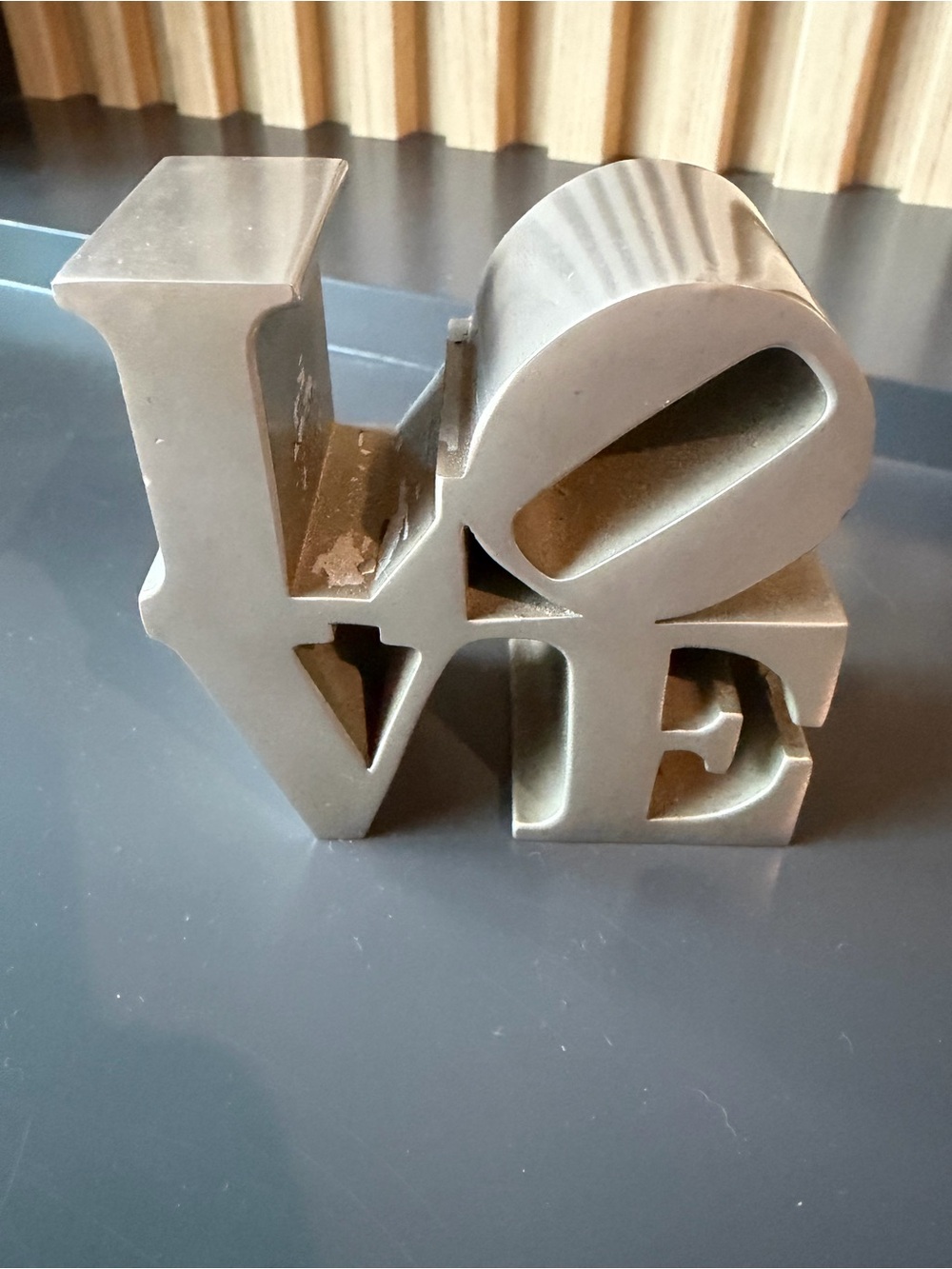 LOVE Metal Decorative Sculpture